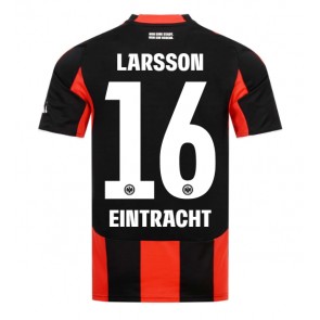 Eintracht Frankfurt Hugo Larsson #16 Kotipaita 2025-26 Lyhythihainen